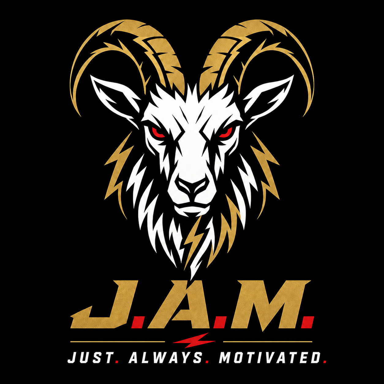Fierce J.A.M. goat emblem